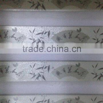 100% Polyester Material and Home Decor Type Jacquard Slat of Zebra Window Shade photo-3