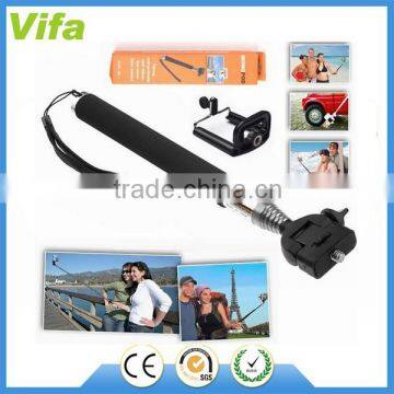 extendable handheld selfie stick monopod