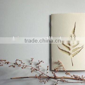 Leaf greeting 3D card/paper invitation card printing and fashional design