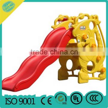 combined baby slide with basket , outdoor plastic slide