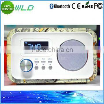 2015 Best Retro portable bluetooth speaker with fm radio