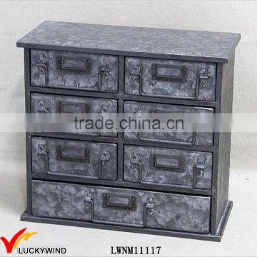 7 Drawer Filing Cabinet Industrial Styled Furniture