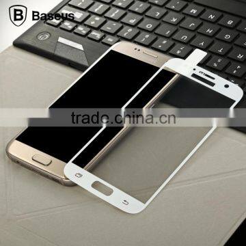 BASEUS Silk-Screen 3D ARC Tempered Glass Film For Galaxy S7 9H 0.3MM Curved Tempered Glass Protective Screen For S7 photo-5