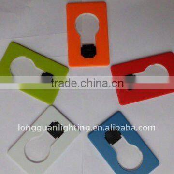 Easy taken LED card lamp bulb/gift card lamp LED gift lamp