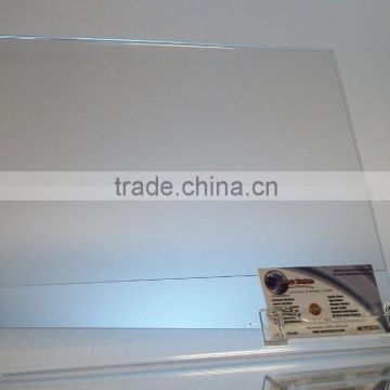 Clear acrylic 11 x 8.5 sign display with business card holder wholesale                        
                                                Quality Choice