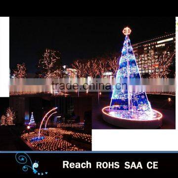 xmas new design outdoor led christmas tree Christmas decoration display in shopping mall