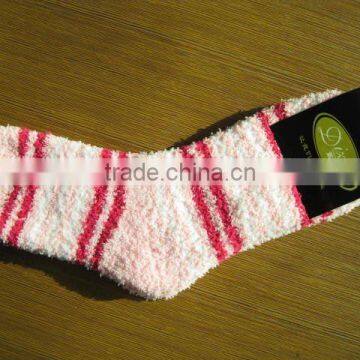 Stripe Microfiber Floor Socks