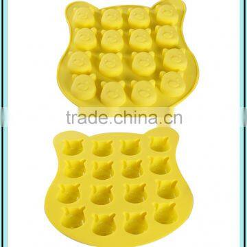 Personalized Custom Bear Shaped Silicone Ice Cube Tray photo-2