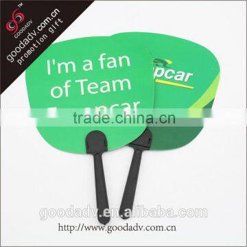 China wholesale summer promotion item custom design pp fan for sale