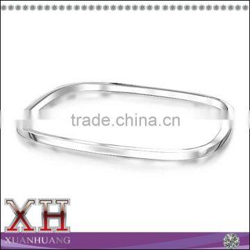 925 Sterling Silver Square Stackable Bangle Wholesale