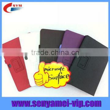 wholase surface rt leather case for Microsoft Surface case