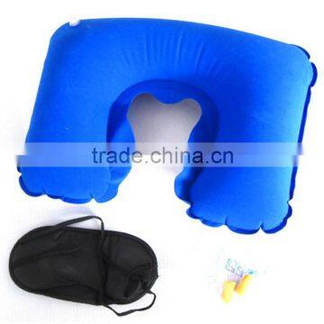 Outdoor U shape inflatable travel neck pillow                        
                                                Quality Choice