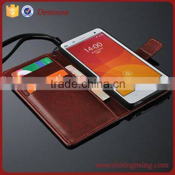for Xiaomi Mi4 Soft Leather Cover Case Ultrathin Mobile Phone & Accessories