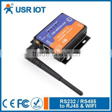 USR-WIFI232-610 Serial RS232/RS485 to Wifi 802.11b/g/n Server Support IEEE802.11b/g/n Wireless Standards