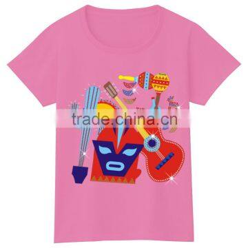 Crazy Girls Womencustome Design Short Sleeve Cotton T-shirt photo-4