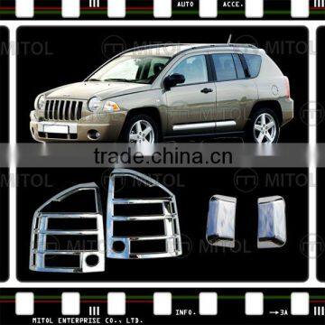 Chrome Tail Light Cover For Jeep COMPASS, Auto Accessories