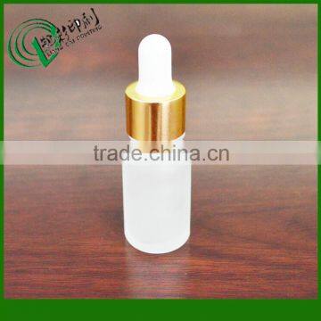 25ml frost glass bottle round bottle with lid made in china