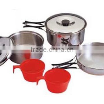 Stainless Steel 2- Person Cook Set