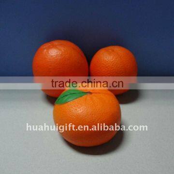 Orange stress ball