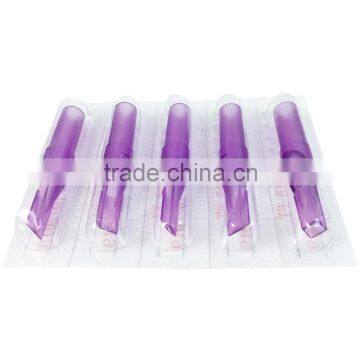 Coloured Disposable Tattoo Tip 13FT Purple photo-3