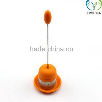 New Design Popular Stainless Steel Orange Tea Infuser