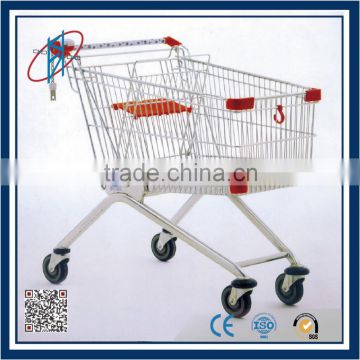 Galvanized Shopping Fold Cart