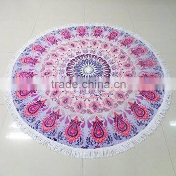 Round Beach Towels With Tassel photo-5