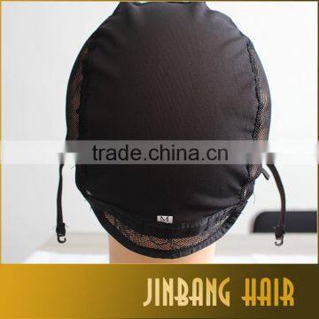 2016 Jewish Glueless Wig Caps For Making Wigs Medium Size With Adjustable Strap Back High Quality Guarantee Hair Net