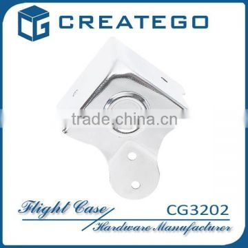 Metal case corner for aluminum flight case