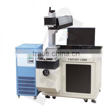 Leather,food ,beverage ,cloth ,electronic, meter, co2 laser marking machine with anti-intervention system