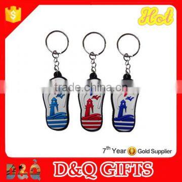 Promotional slipper nautical keychain