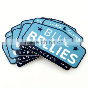 Fast delivery Custom Waterproof pvc vinyl die cut polypropylene sticker,customized labels for jewelry --DH20318