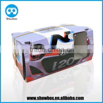 CHEAP Google Cardboard V1.0 DIY Educational vr Device Cardboard vr V1.0 With OEM Custom Logo photo-3