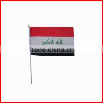 wholesale 14*21cm custom Iraq flag