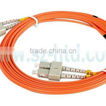 Aramid Yarn Fiber Optic Patch Cord SC UPC-SC UPC MM DX 2.0mm 3M