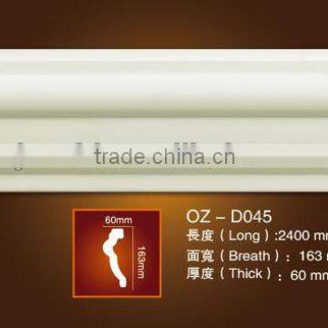 PU Plain panel moulding / classic cornice/Home&Interior decoration
