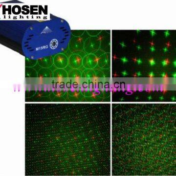 Red and green color laser with 4 patterns HS-M15RG