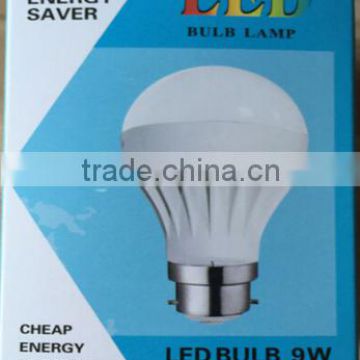 2016 hot sale e27 3W 5W 7W 9W 12W LED light bulb