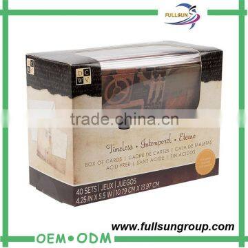 Sinicline Wholesale Paper Cardboard Packaging Box for Business Cards photo-3