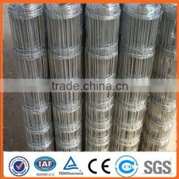 galvanized wire mesh for Horse Wire fence / grassland fence / field fencing(ISO certification)