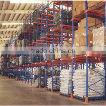 drive in storage pallet racking high density