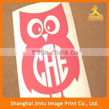 plastic peel off stickers