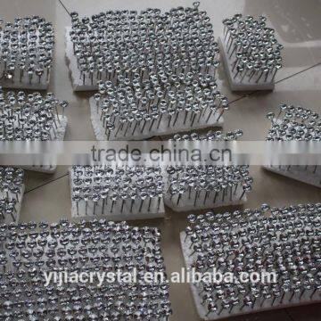 Factory directly sale wholesale price satellite design glass sofa button with sharp corner
