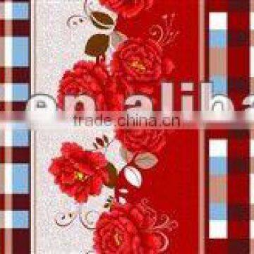 Printed 100% Polyester Microfiber Fabric/Peach skin fabric