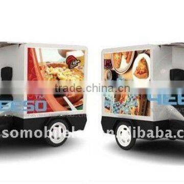 Pizza Delivery Motorcycle Tail Boxes
