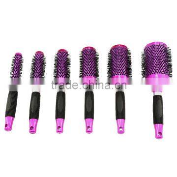 plastic round hair brushes