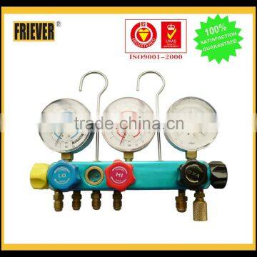 FRIEVER 5 way manifold gauge (manifold set,manifold gauge, refrigerant gauge)