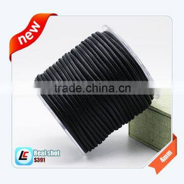 White Leather Cords in Delicated Stitching for 2016 Bracelets Making photo-4