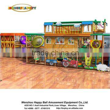 Happy Village Farm Theme Commercial Kids Indoor Playground Equipment
