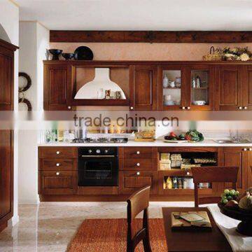 wooden kitchen cabinet with plywood carcass